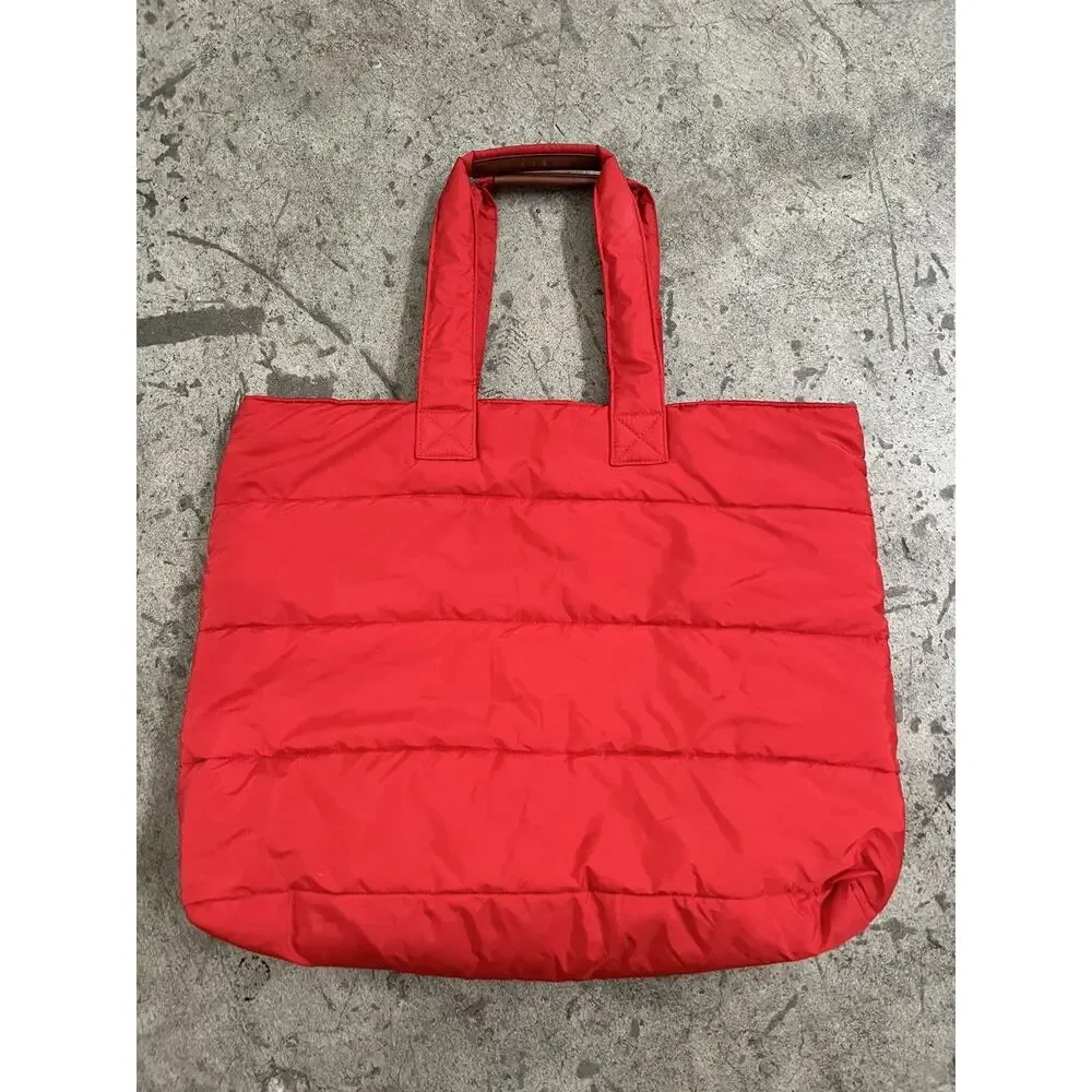 J.W. Anderson red padded jumbo tote‎ bag rare